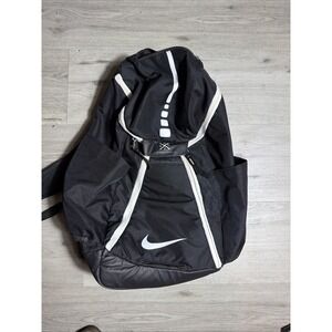 NIKE Backpack Black & White Pre-Owned Washed Scent BA5259-010